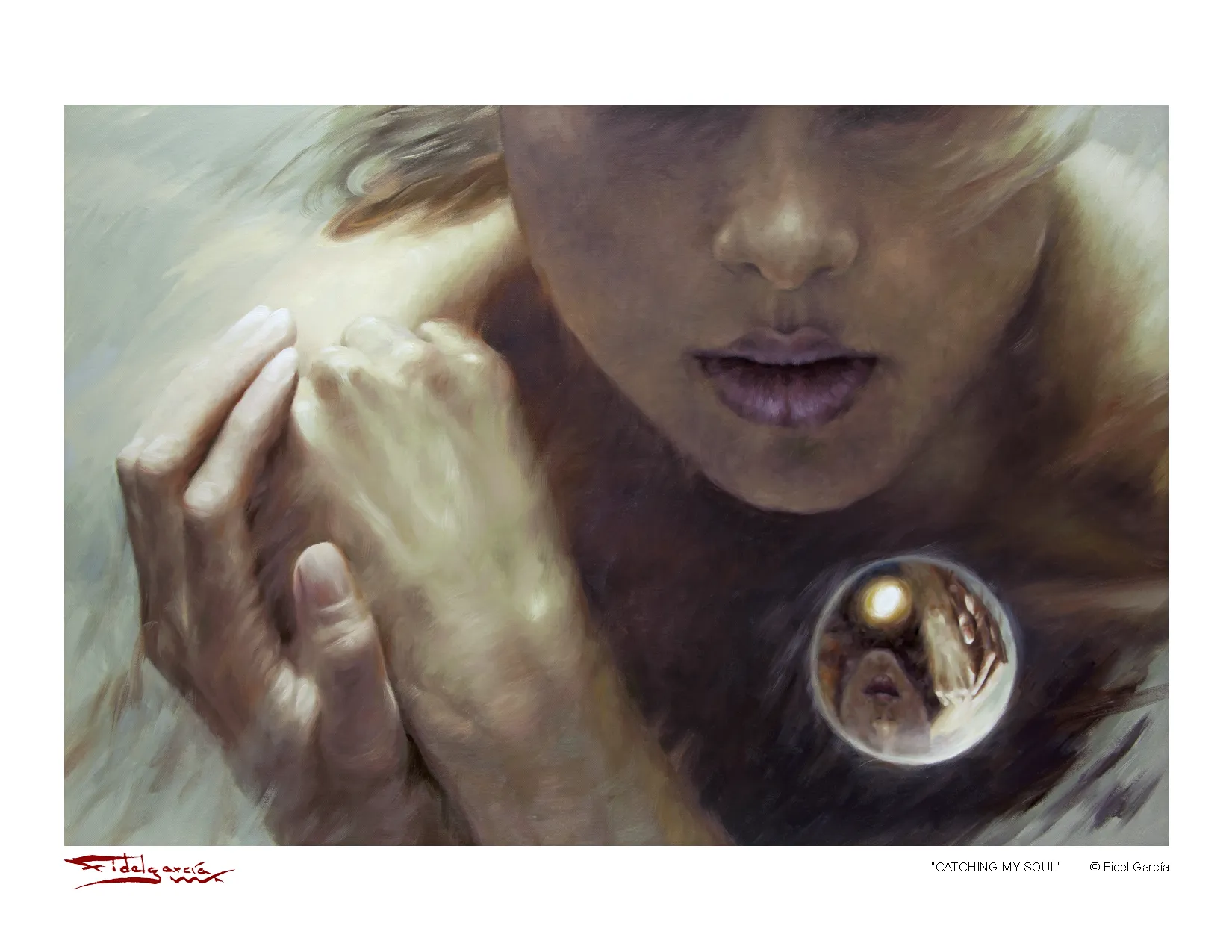 -CATCHING MY SOUL-<br>Giclee Print<br>8x10 In.
