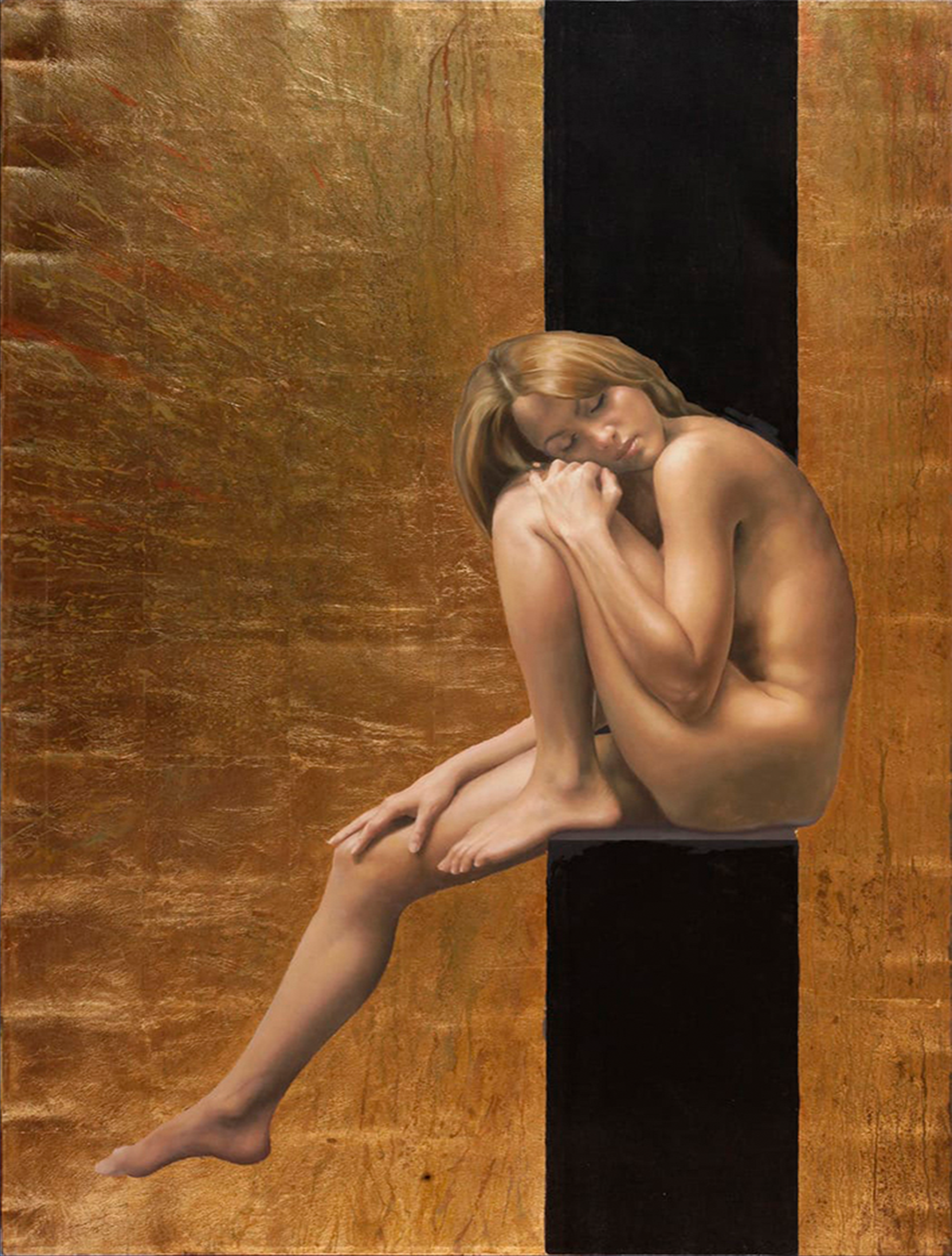 ASILENCEBREAK<br>Oil on canvas<br>60x40 In.